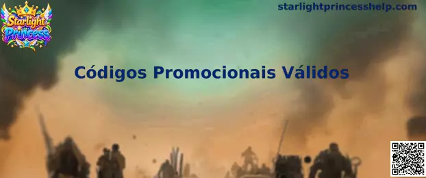 Códigos Promocionais Válidos