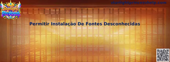 Instalação de fontes